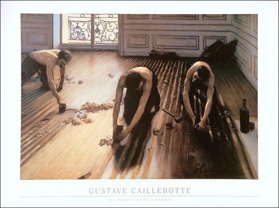 Gustave Caillebote  - Les raboteurs de parquets -