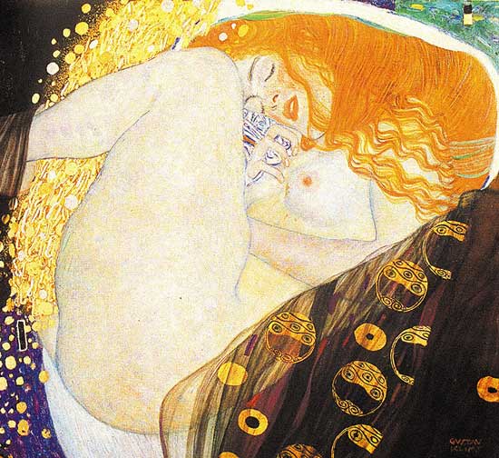 Gustave Klimt  - Danaé -
