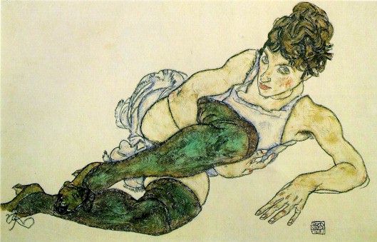 Egon Schiele  - Le Rêve -