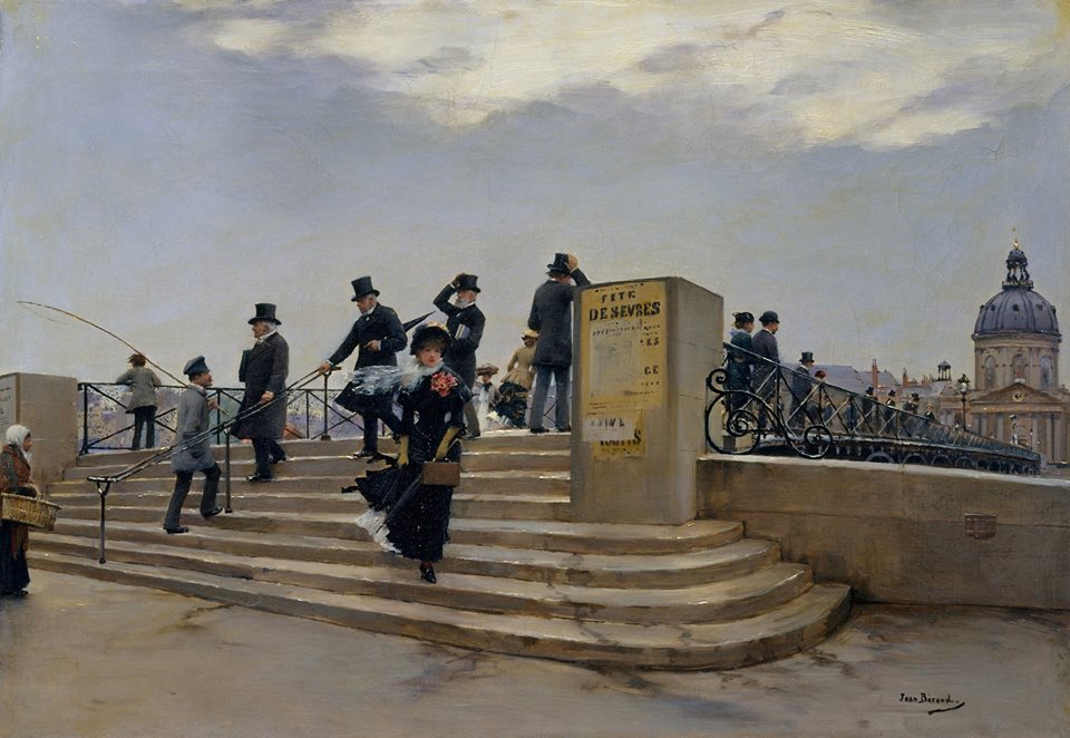 Jean Béraud - Le Pont des Arts -