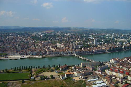 Mâcon Vue aérienne